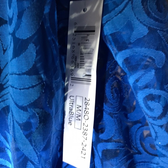 Tribal Blue Top New With Tags Never Worn - Picture 7 of 8